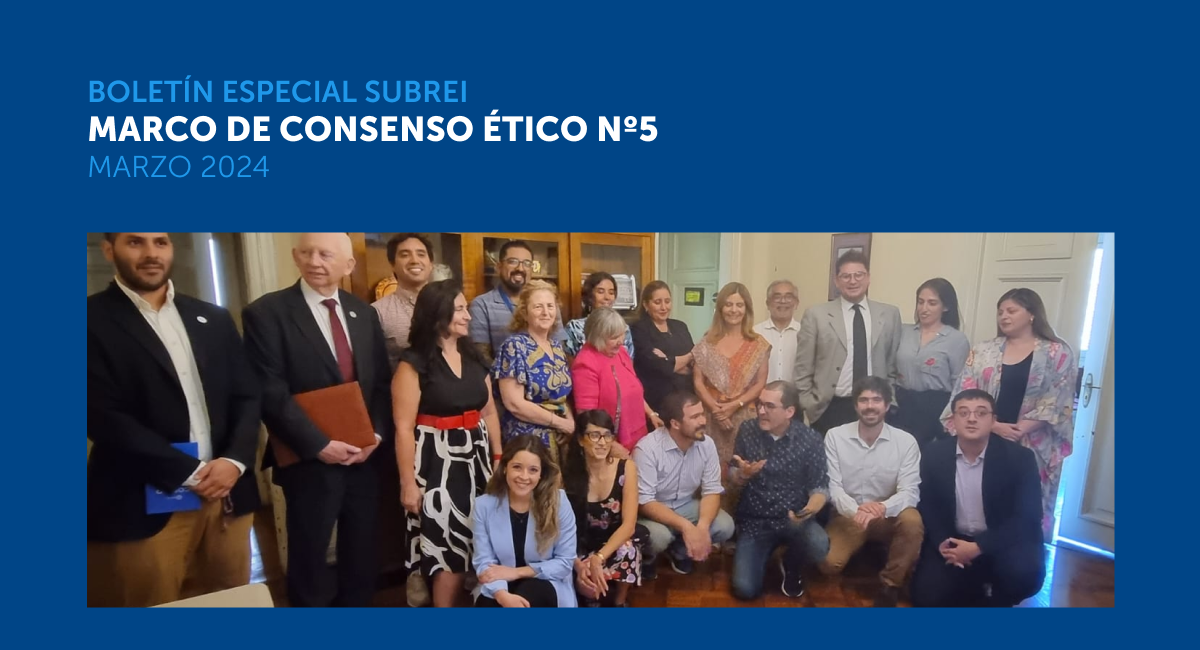 Boletín Marco de Consenso Ético Nº5